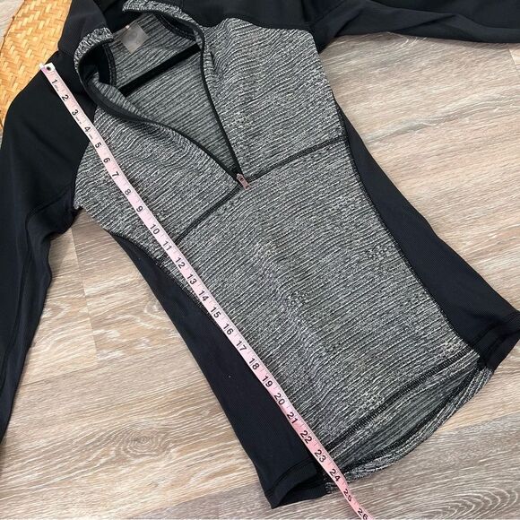 Calia‎ by Carrie underwood quarter zip running top herringbone and black - Picture 5 of 6